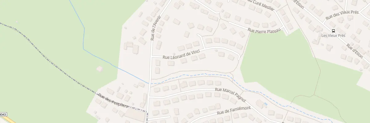 Plan du 6 Rue Léonard de Vinci à Charleville-Mézières