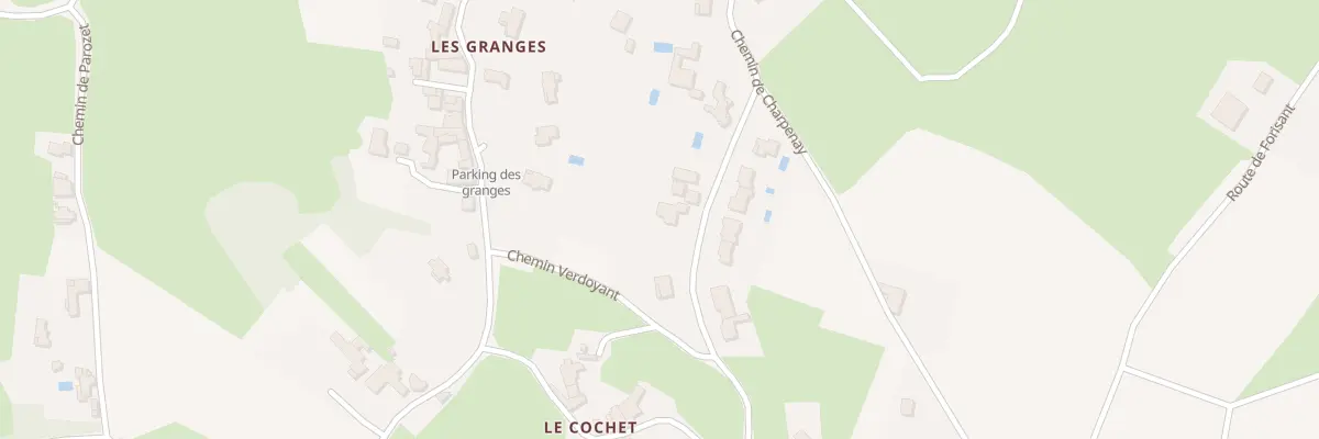 Plan du 743 Che de Serveau à Pommiers