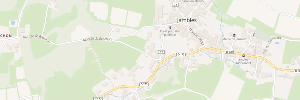 Plan du 3 Rue du Quart Berry à Jambles