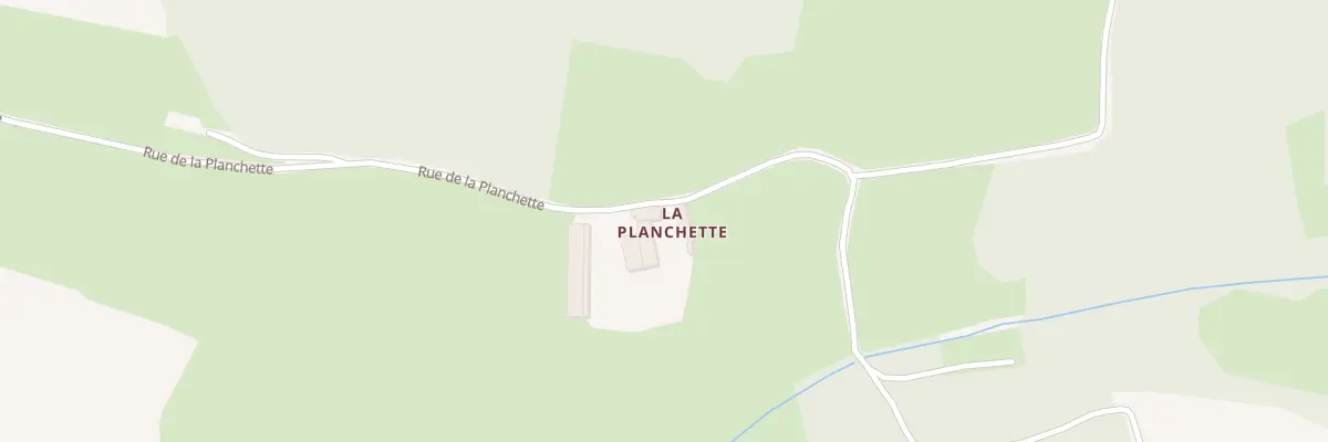 Plan du 5079 La Planchette à Saint-Vallerin