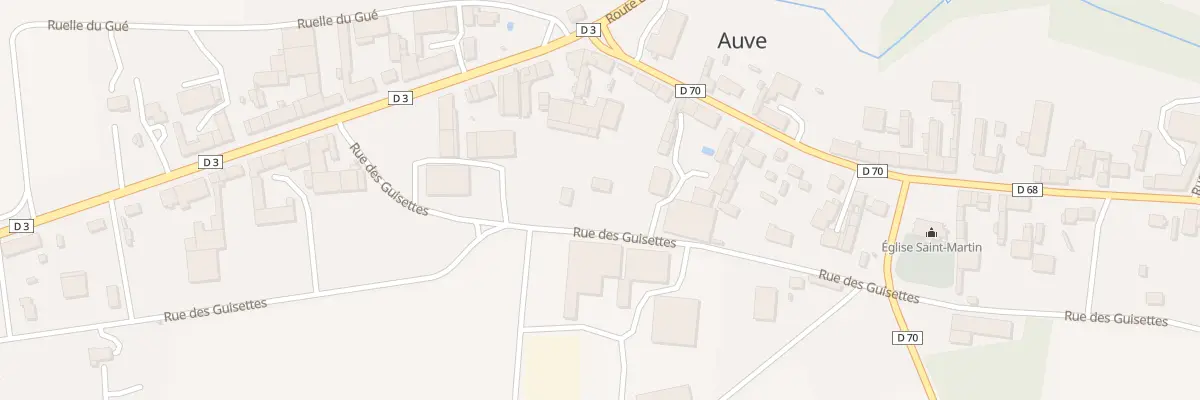 Plan du 23 Rue des Guisettes à Auve