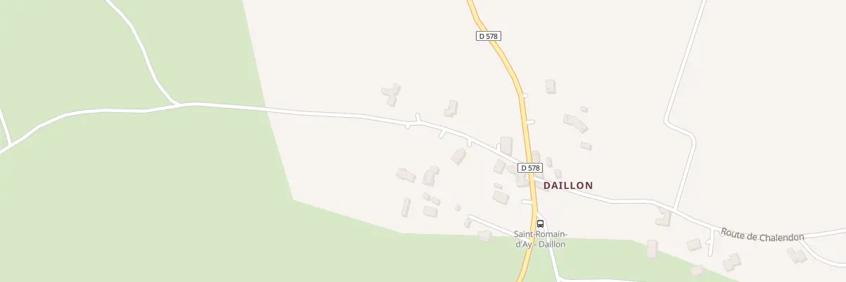 Plan du 155B Che de Champ Vert à Saint-Romain-d’Ay