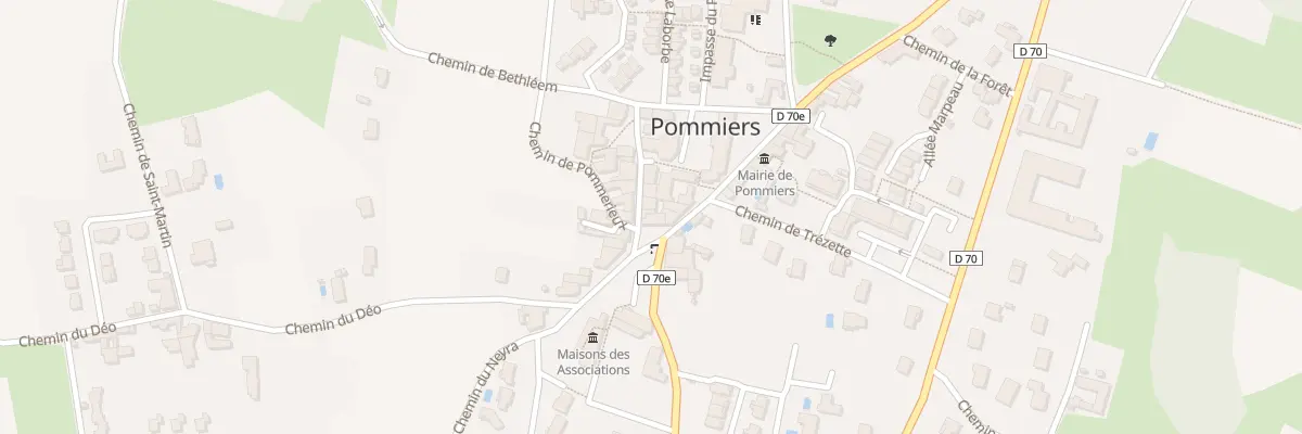 Plan du 83 Rue de L ’Eglise à Pommiers
