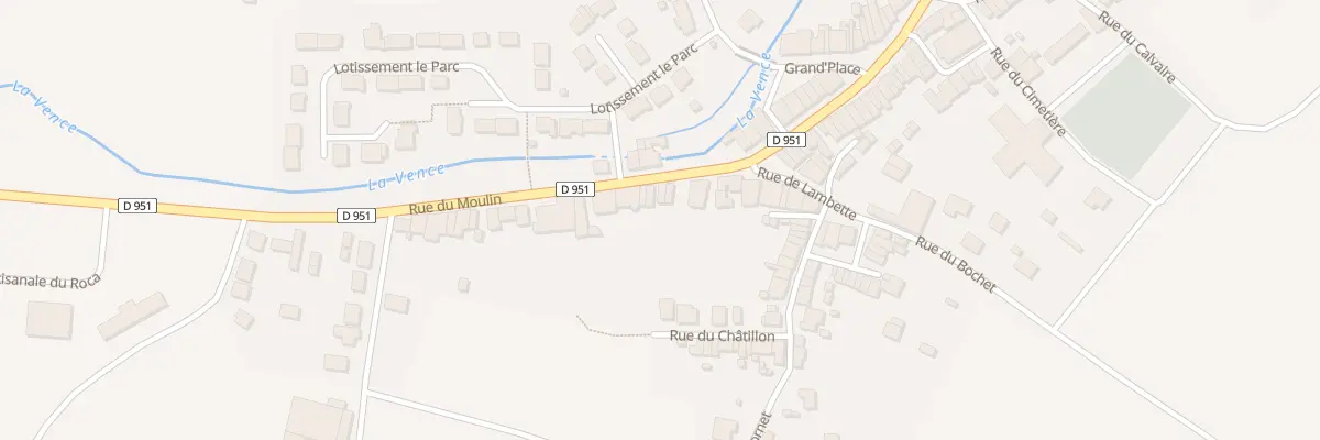 Plan du 56 Rue du Moulin à Boulzicourt