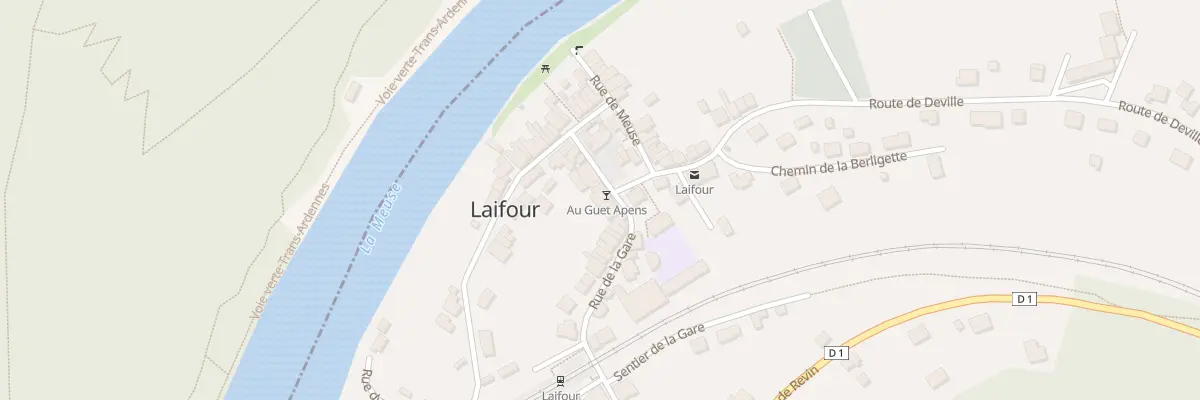 Plan du 3 Pl de la Mairie à Laifour
