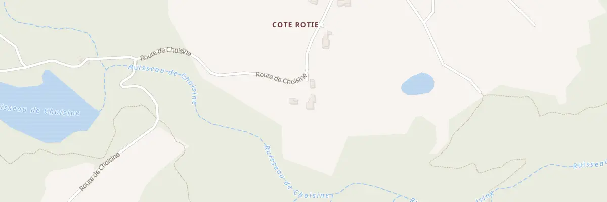 Plan du 1075 Rte de Choisine à Colombier-le-Vieux