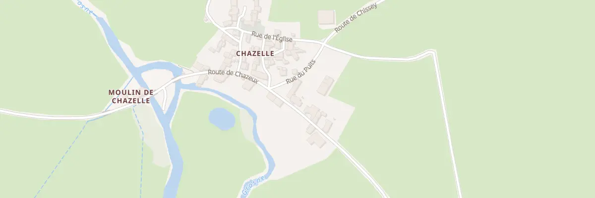 Plan du 11 Rte de Chazeux à Cormatin