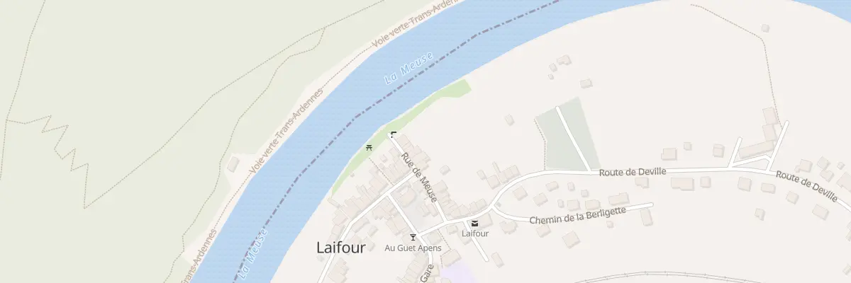Plan du 18 Rue de Meuse à Laifour