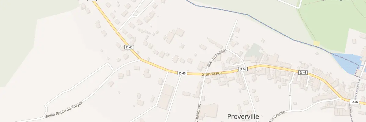 Plan du 50 Grande Rue à Proverville