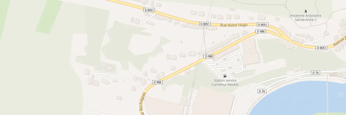 Plan du 320 Rue des Evignes à Fumay
