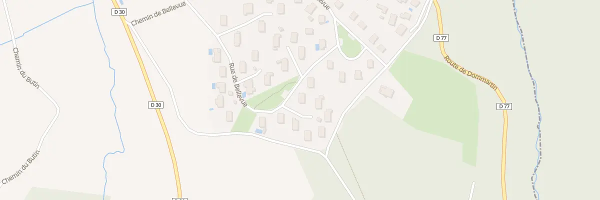 Plan du 469 Rue de Bellevue à Lozanne