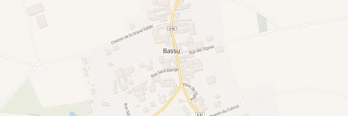 Plan du 9 Gr Grande Rue à Bassu