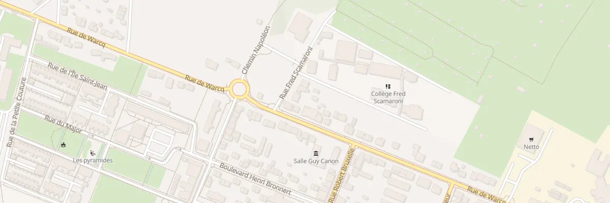 Plan du 2 Rue Fred Scamaroni à Charleville-Mézières