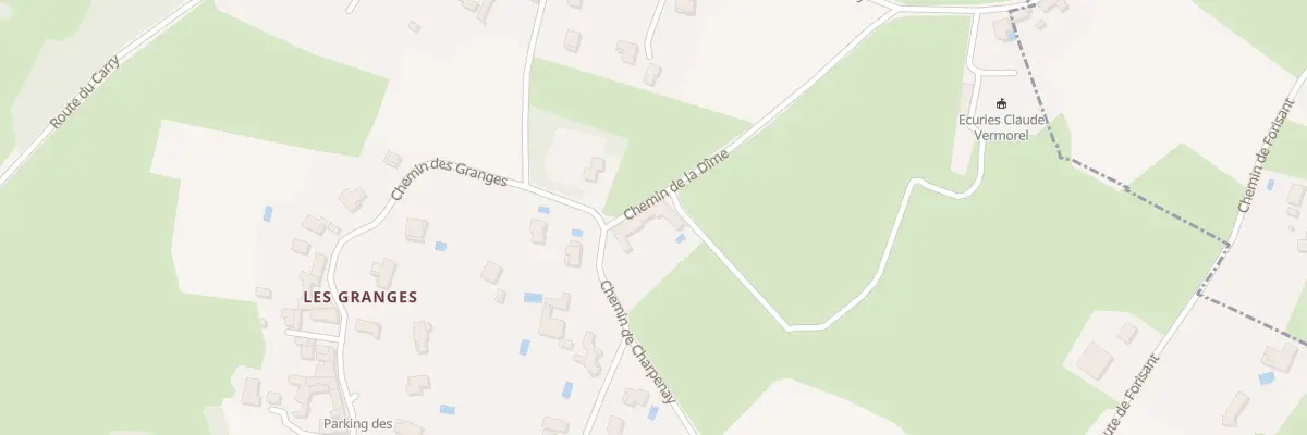 Plan du 56 Che de la Dîme à Pommiers