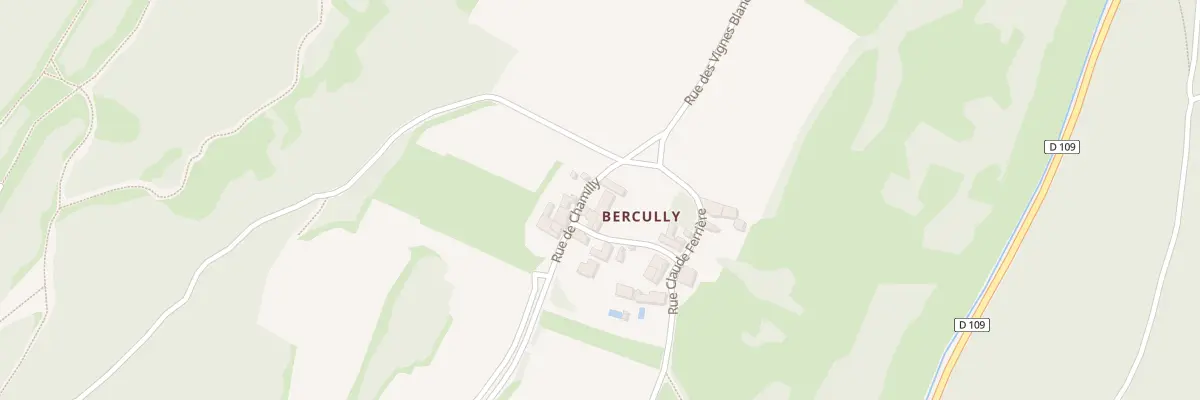 Plan du 1 Rue de Chamilly à Chassey-le-Camp