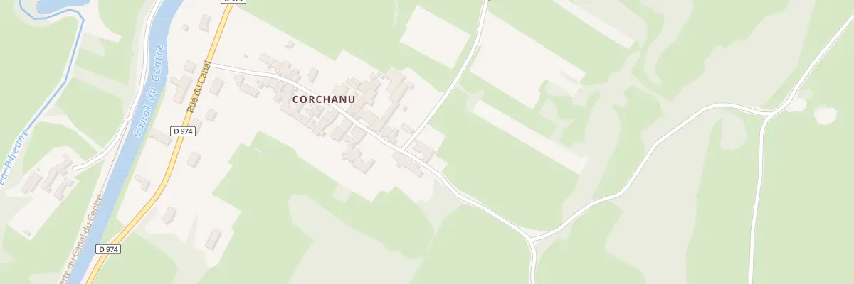 Plan du 25 Mte des Sources à Chassey-le-Camp