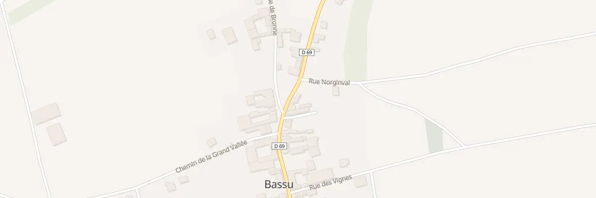 Plan du 2 Pl Herment à Bassu