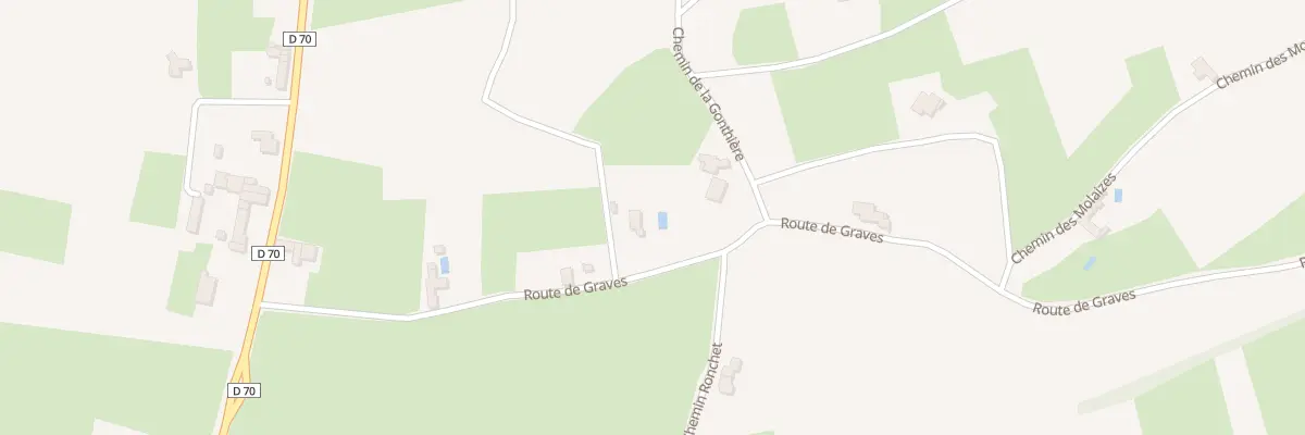 Plan du 2110 Rte de Graves à Anse