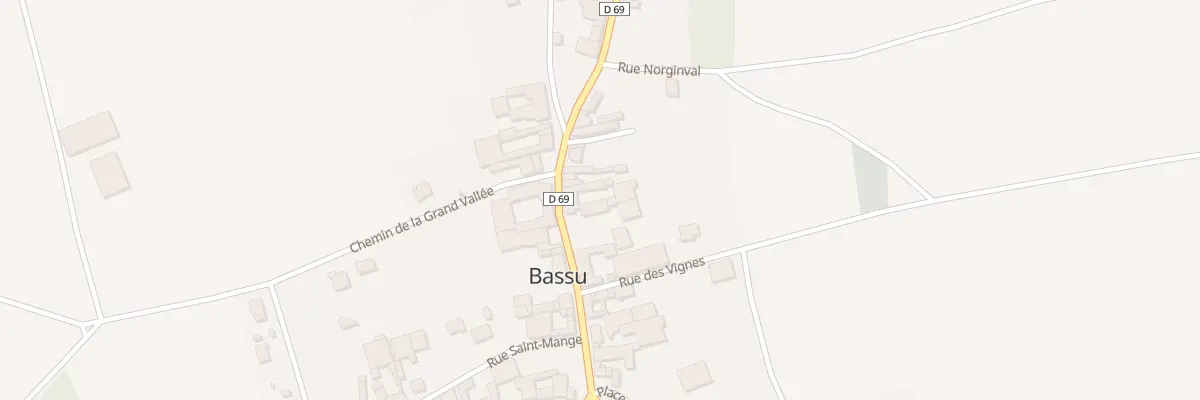 Plan du 6 Gr Grande Rue à Bassu