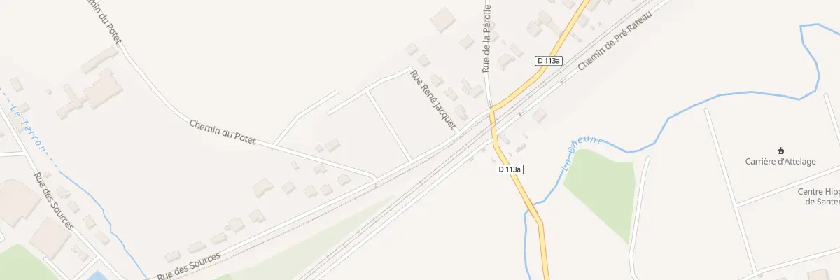 Plan du 5050 Les Vaux Dessous à Santenay