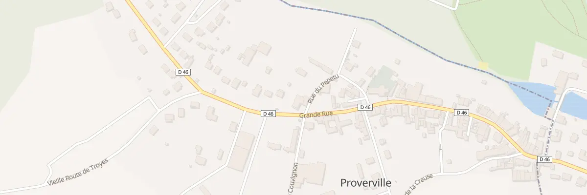 Plan du 10 Rue du Pépetu à Proverville
