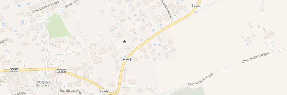 Plan du 202 Rte d’Orange à Rochefort-du-Gard