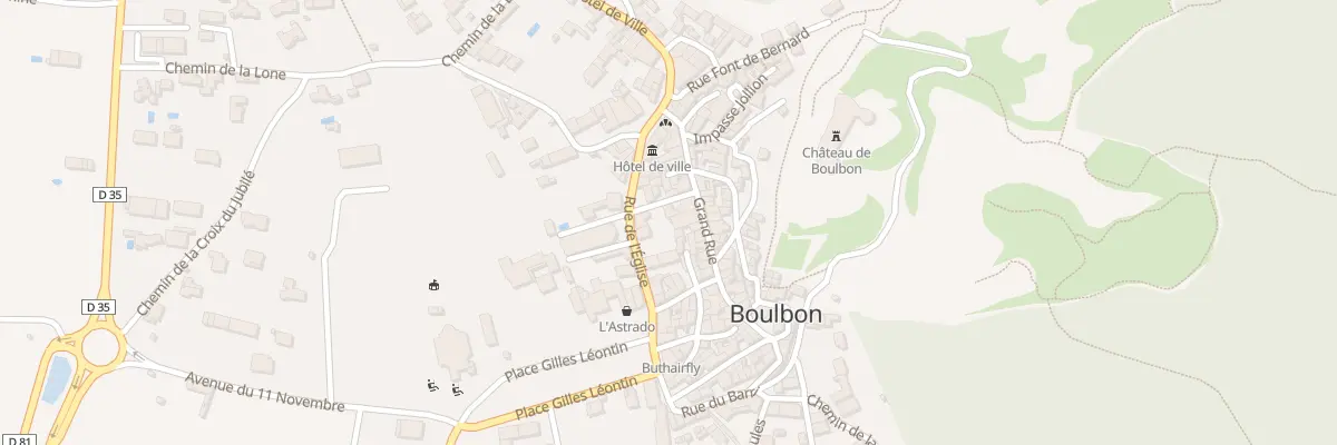Plan du 7 Rue de l’Eglise à Boulbon