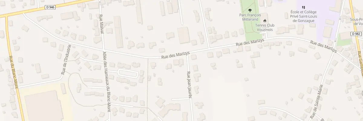 Plan du 31 Rue Jean Jaurès à Vouziers