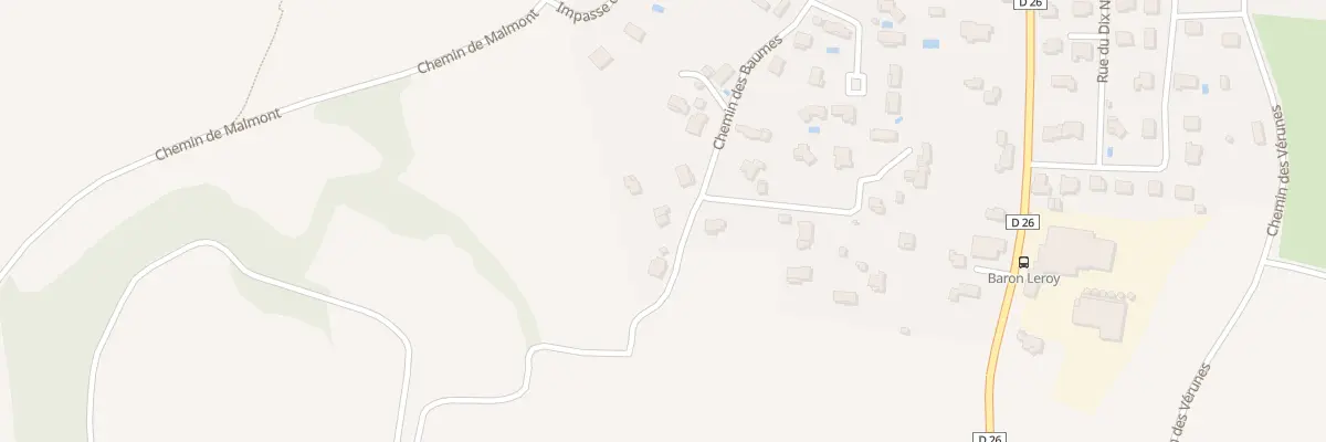Plan du 5849 Che des Baumes à Saint-Laurent-des-Arbres