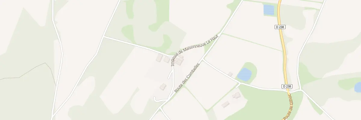Plan du 135 Imp de Maisonneuve Le Haut à Colombier-le-Jeune