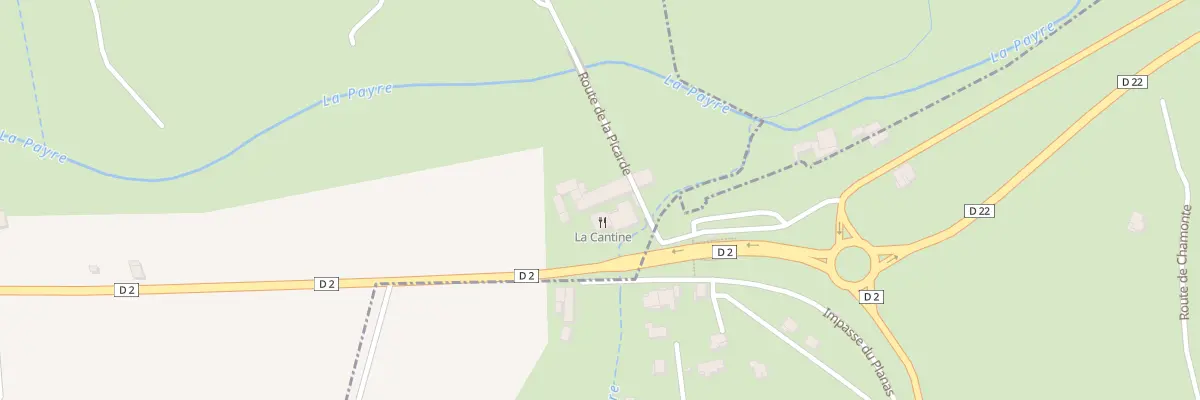 Plan du 3539 Rte de la Soie à Chomérac