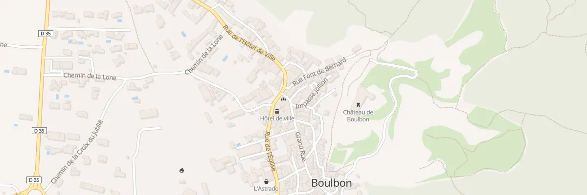 Plan du 3 Gr Grand Rue à Boulbon