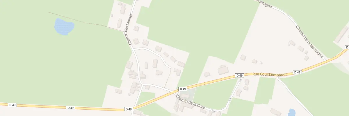 Plan du 7 Imp du Champ Buthaud à Santilly