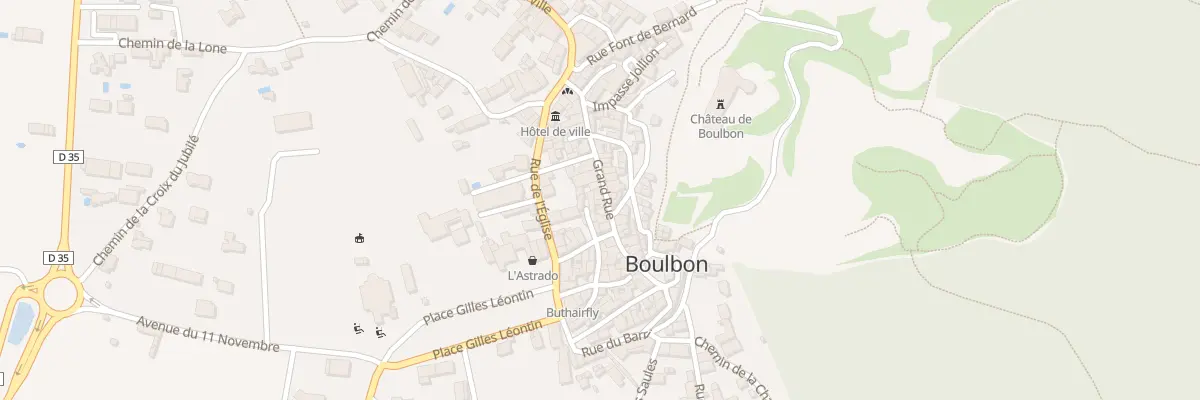 Plan du 18 Gr Grand Rue à Boulbon