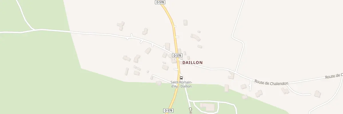 Plan du 15 Che de Champ Vert à Saint-Romain-d’Ay