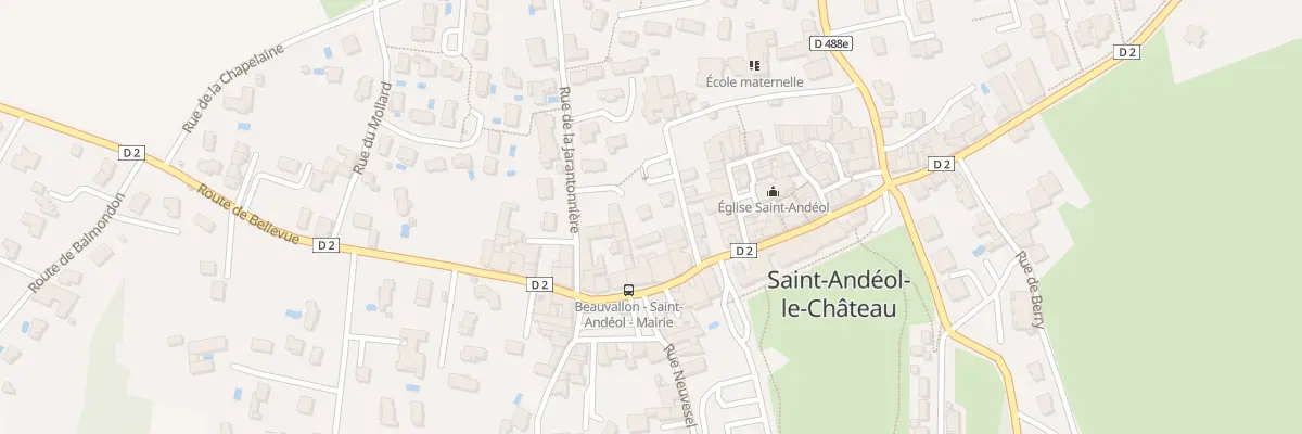 Plan du 49 Rue des Écoles à Beauvallon