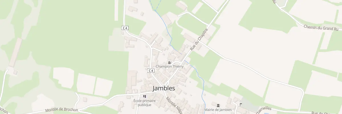 Plan du 9 Rue du Chapitre à Jambles