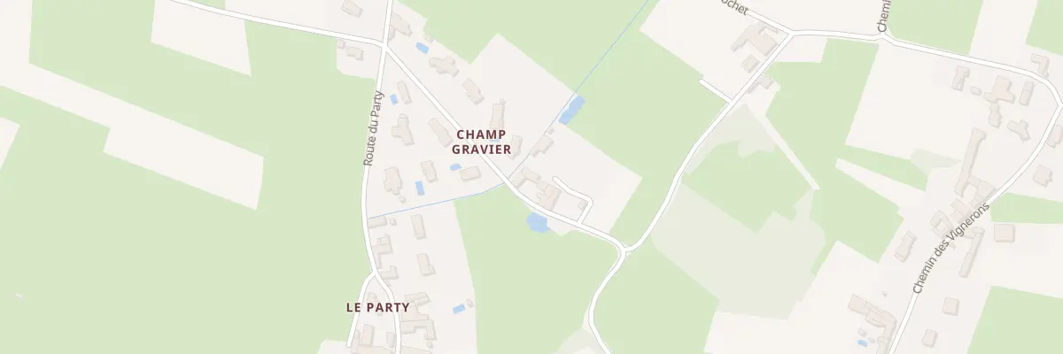 Plan du 444 Che de Champgravier à Saint-Georges-de-Reneins