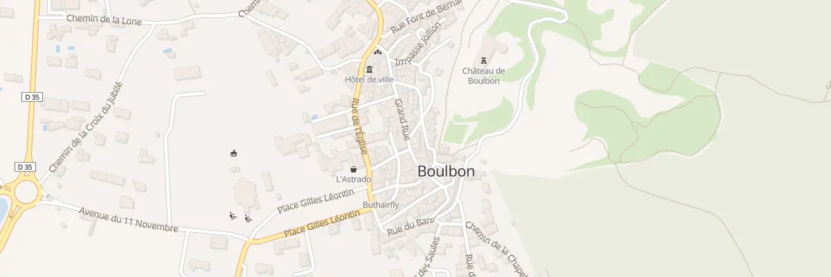 Plan du 25 Gr Grand Rue à Boulbon