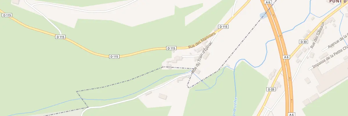Plan du 6 Imp des Mésanges à Colombier
