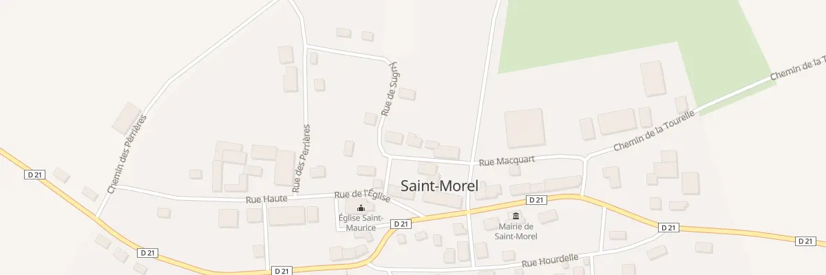 Plan du 3 Rue Macquart à Saint-Morel