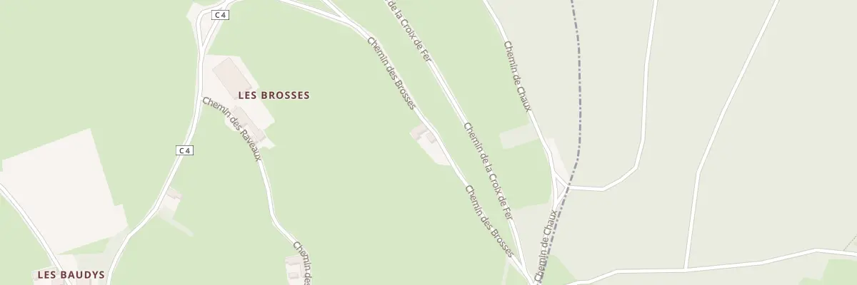 Plan du 5026 Les Brosses à Berzé-le-Châtel