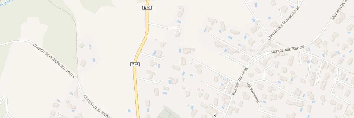 Plan du 83 Rue des Varennes à Brindas