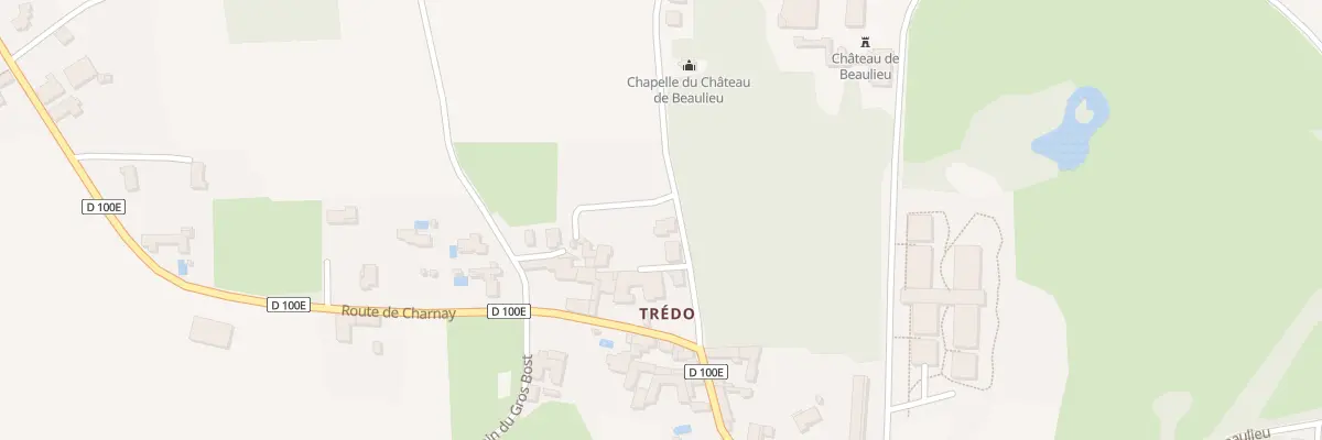Plan du 732 Che du Tredo à Morancé