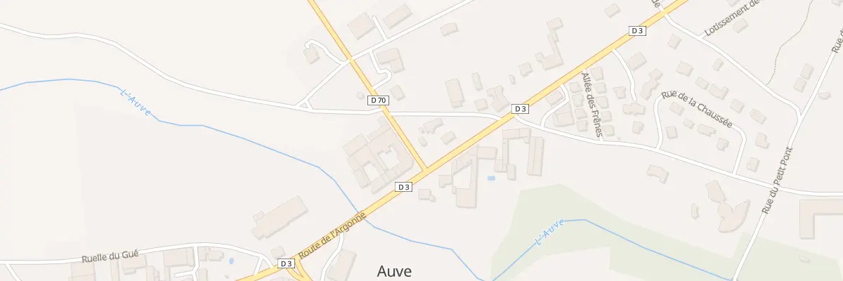 Plan du 5B Rte de l’Argonne à Auve