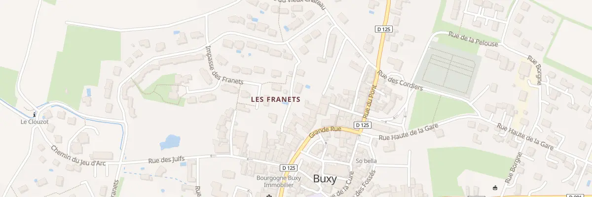 Plan du 5B Rue des Franets à Buxy