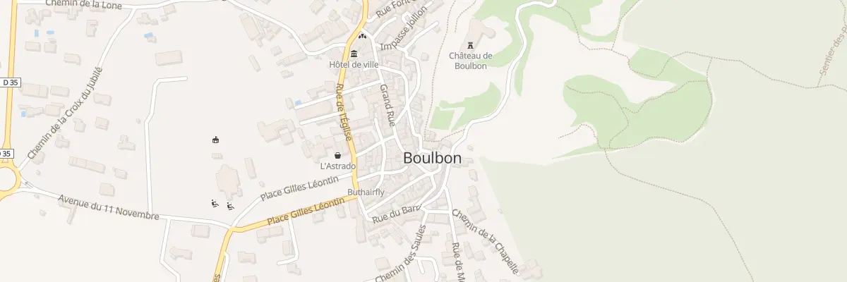 Plan du 10 Rue l’Androne des Remparts à Boulbon
