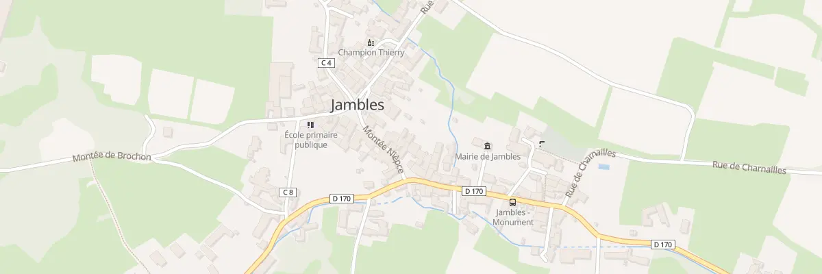 Plan du 8 Mte Nièpce à Jambles