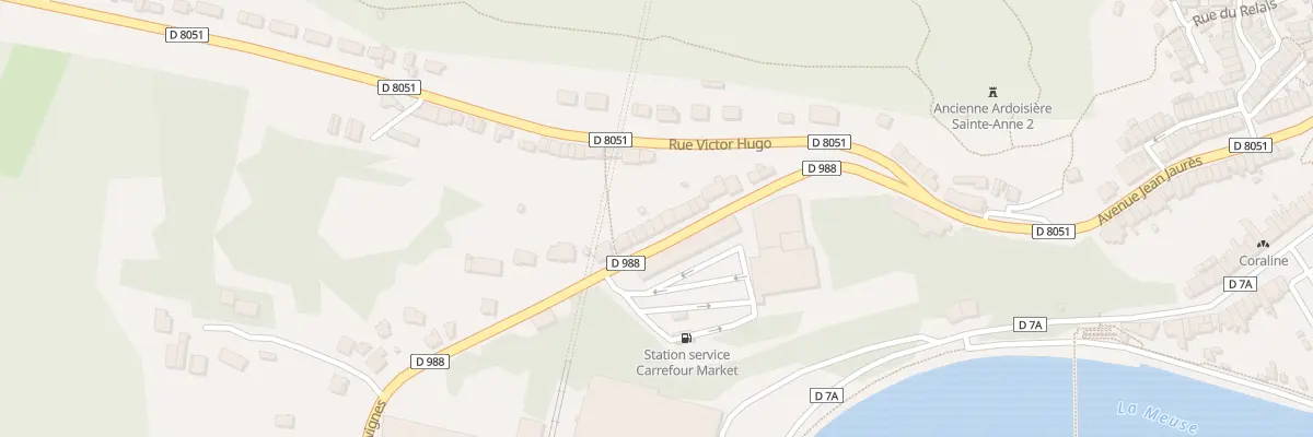 Plan du 184 Rue des Evignes à Fumay