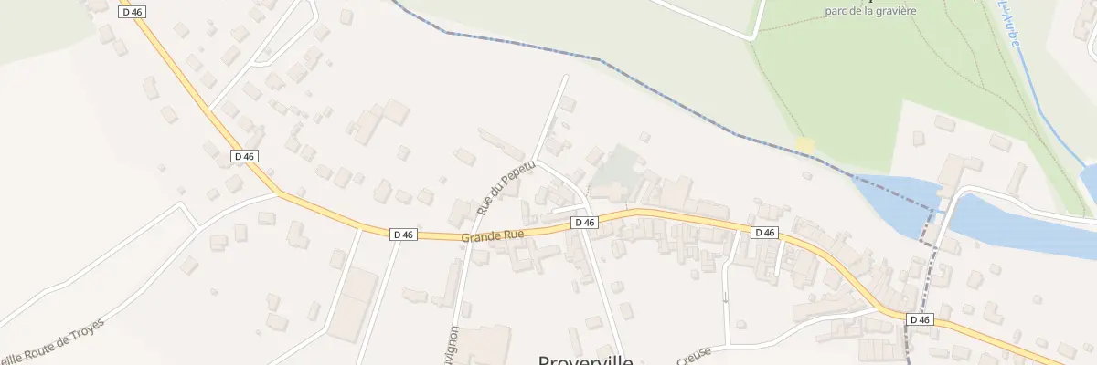 Plan du 5 Rue Pce de l’Eglise à Proverville